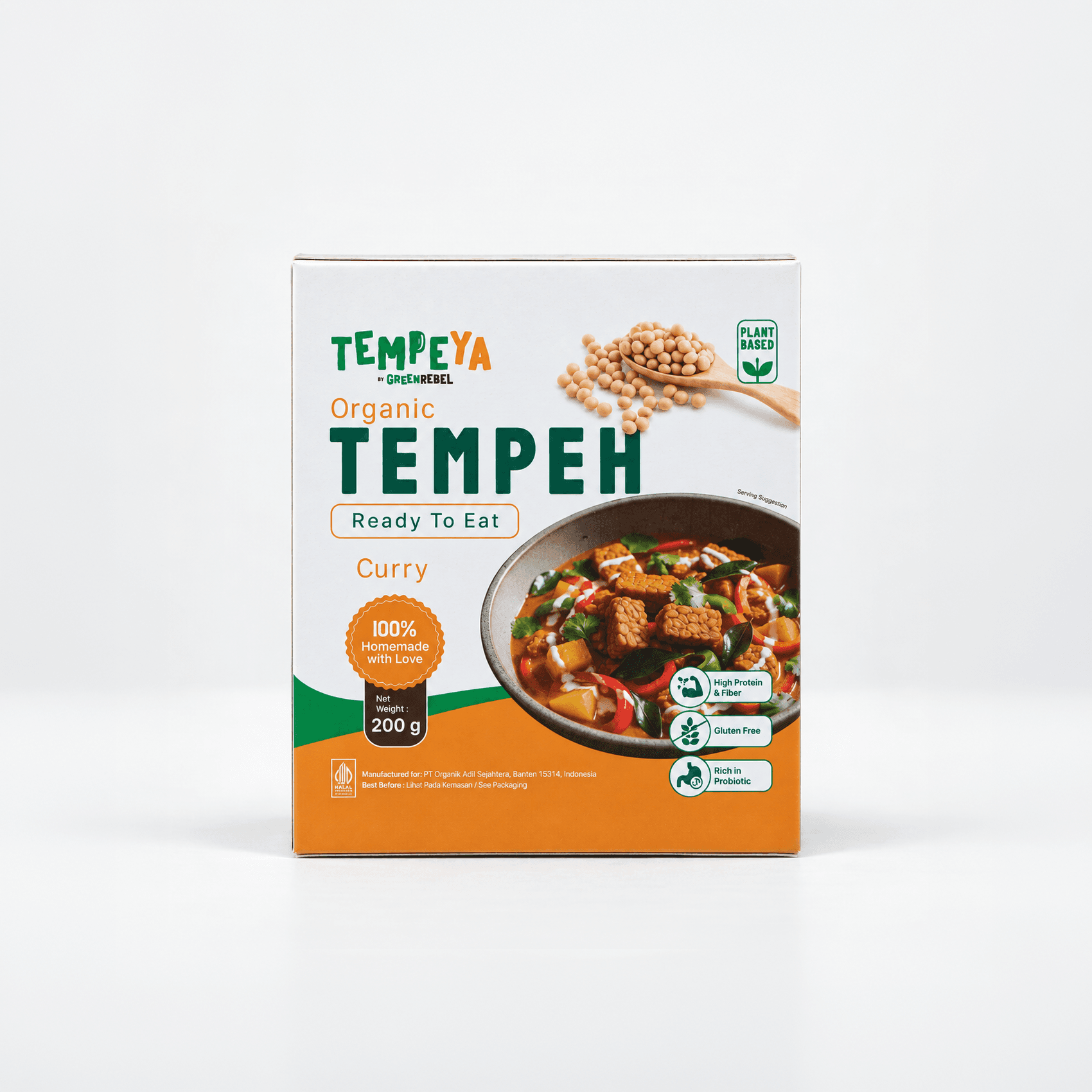 Tempe Blocks, Curry, front of pack